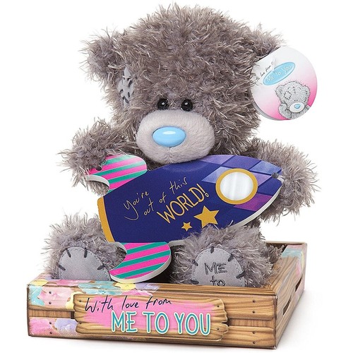 You tatty teddy - me,